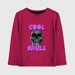 Детский лонгслив Cool Skull