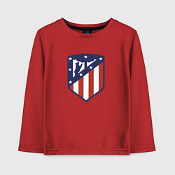 Лонгслив хлопковый детский Atletico Madrid FC, цвет: красный