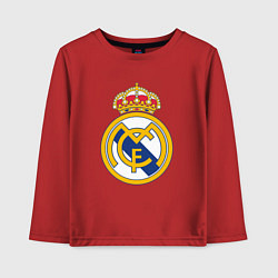 Детский лонгслив Real madrid fc sport