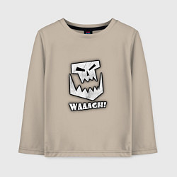 Детский лонгслив Waaagh