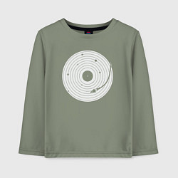 Детский лонгслив Vinyl world