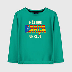 Детский лонгслив Barca club