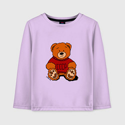 Детский лонгслив Мишка из СССР