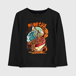 Детский лонгслив Рамен японский суп