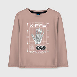 Детский лонгслив X-ray streetwear