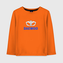 Детский лонгслив Daewoo sport auto logo