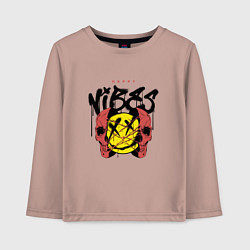 Детский лонгслив Счастливый вайб