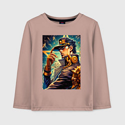 Детский лонгслив Джотаро Куджо - fantasy ai art