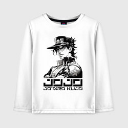 Детский лонгслив Jotaro Kujo - jojo ai art