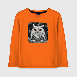 Детский лонгслив Гамма сова