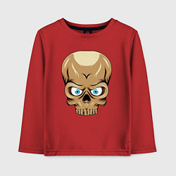 Детский лонгслив Черепушка
