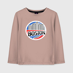 Детский лонгслив City Boston