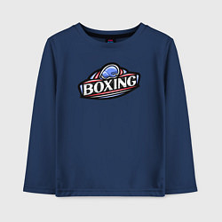 Детский лонгслив Boxing sport