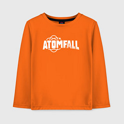 Детский лонгслив Atomfall logo