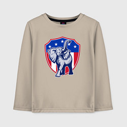 Детский лонгслив Elephant USA