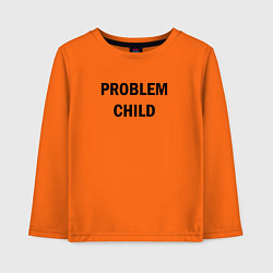 Детский лонгслив Problem child