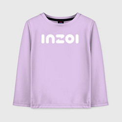 Детский лонгслив Inzoi logo