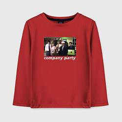 Детский лонгслив The Office - company party