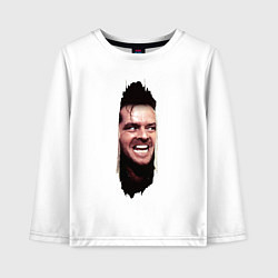 Лонгслив хлопковый детский А вот и Джонни из фильма Сияние, цвет: белый