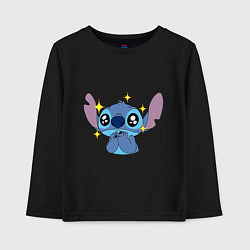 Детский лонгслив Stitch stars