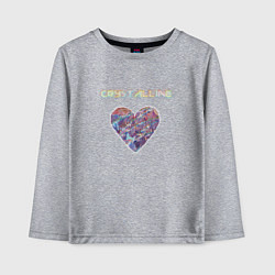 Детский лонгслив Crystalline heart