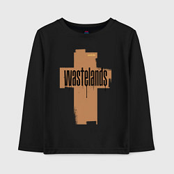 Детский лонгслив The rusty cross