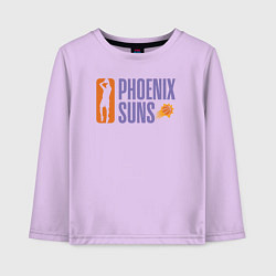 Лонгслив хлопковый детский Phoenix Suns play, цвет: лаванда