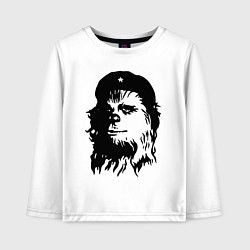 Лонгслив хлопковый детский Star wars - Chewie Guevara, цвет: белый