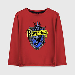 Лонгслив хлопковый детский Ravenclaw emblem, цвет: красный