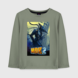 Лонгслив хлопковый детский MDK - Kurt, цвет: авокадо