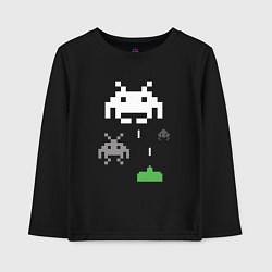 Детский лонгслив Space invaders