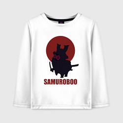 Детский лонгслив Банбу самурай