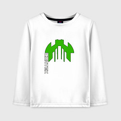 Детский лонгслив Cortex зелёный aneurism iv