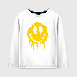 Детский лонгслив Dripping smile