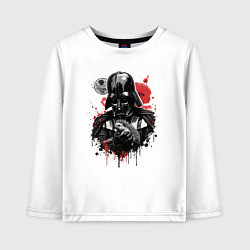 Детский лонгслив Дарт Вейдер с ёжиком