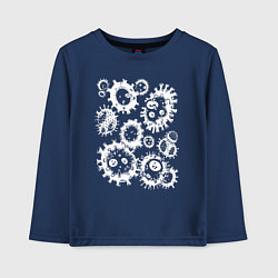 Детский лонгслив Вирусный механизм