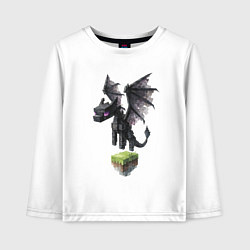 Детский лонгслив Ender Dragon