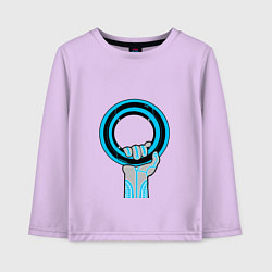 Детский лонгслив Tron disk