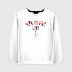 Детский лонгслив Oklahoma City 9