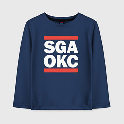Детский лонгслив SGA OKC