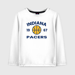 Лонгслив хлопковый детский 1967 - Pacers, цвет: белый