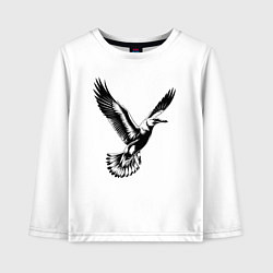 Детский лонгслив Полет чайки
