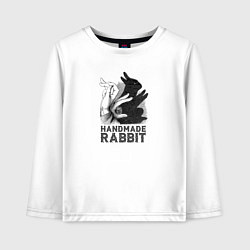 Детский лонгслив Handmade rabbit