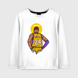 Детский лонгслив Kobe Bryant angel