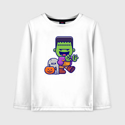 Детский лонгслив Милый Франкенштейн
