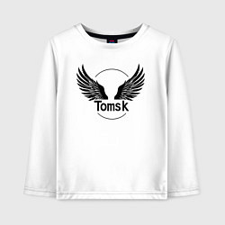 Детский лонгслив Крылья Томска