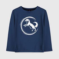 Детский лонгслив Геральдическая куница Уфа