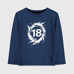 Детский лонгслив 18 граффити