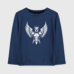 Детский лонгслив Крылатый страж доспехи