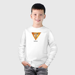 Лонгслив хлопковый детский Сэмса Сумерки мем Сэм, цвет: белый — фото 2